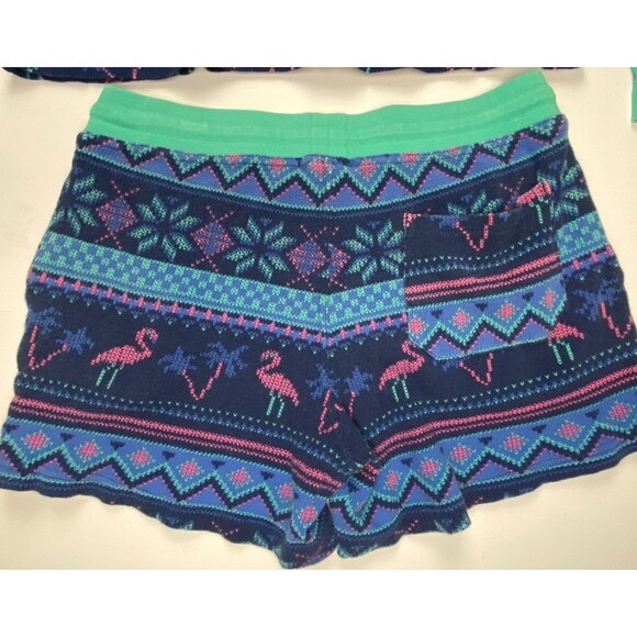 CHUBBIES Lounge Set Mens Medium Multicolor Flamingo Thermal Loungewear Pajamas - Picture 8 of 13